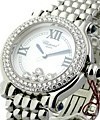 Chopard Happy Sport Round in White Gold with Diamond Bezel 28/8967-2001 ( 288967-2001 )