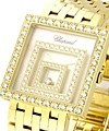 Chopard Happy Spirit Square  in Yellow Gold with Diamond Case 20/9027