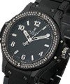 Hublot 38mm Big Bang Black Ceramic - 2 Rows Diamond Bezel 361.CV.1270.CM.1104