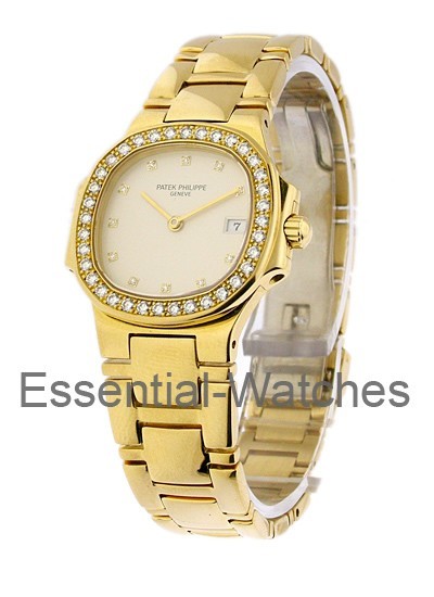 Patek Philippe Lady's Nautilus with Diamond Bezel - 4700 - Essential Watches