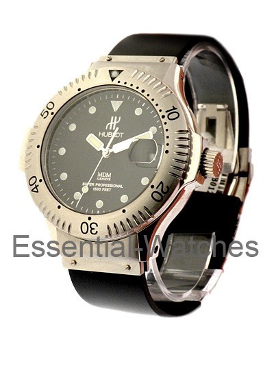 Hublot Super Professional in Steel - 1850.140.1 - Essential Watches