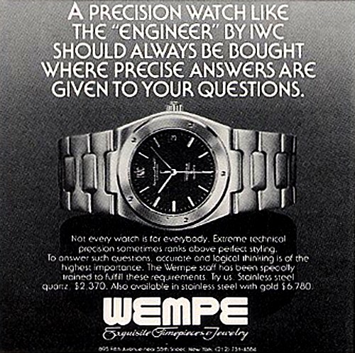 IWC Ingenieur Mid Size - Original Style -  - Essential Watches
