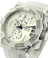Concord 0320028 C1 Chronograph White with Diamond Case and Bezel