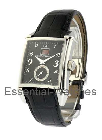 Girard Perregaux Men's Steel Vintage 1945 - Big Date - 25805-11-621-11A - Essential Watches