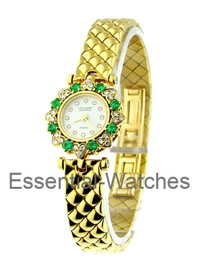 Van Cleef Classique 18mm Lady's Round Van Cleef Watch -  - Essential Watches