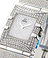 Omega 1529.95 Constellation Quadra White Gold Full Pave Diamonds