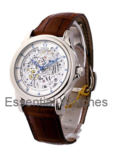 Omega De Ville Co-Axial Skeleton Limited Edition White Gold - 5942.30.31 - Essential Watches