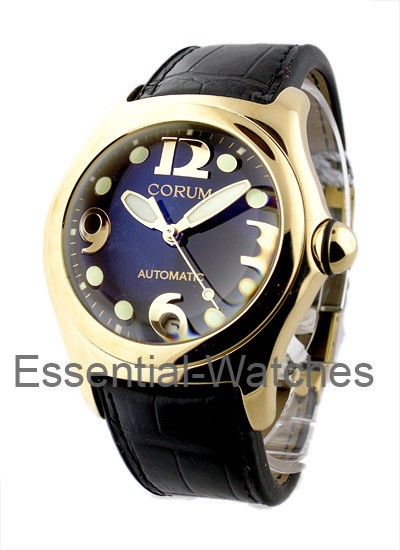 Corum Yellow Gold Bubble Extra Large Chronograph - 082.150.56.0F01FM30R - Essential Watches