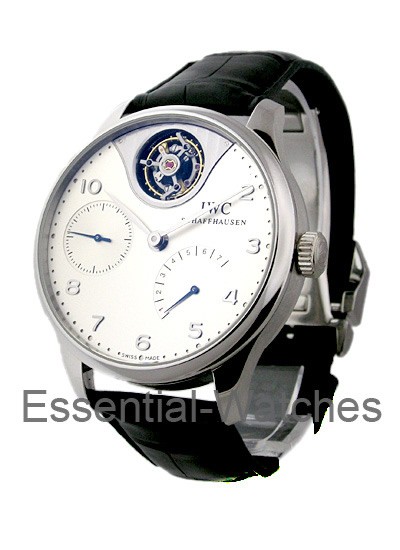 IWC Portuguese Tourbillon - Mystere Platinum - 504204 ( IW5042-04 ) - Essential Watches