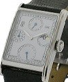 Novecento Perpetual Calendar Platinum on Strap 3546
