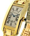 Cartier Mid Size - Tank Americaine Yellow W26035K2