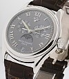 5056P - Annual Calendar with Moon  Platinum - Dark Grey Dial - Discontinued 5056P