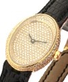 Bvlgari  Ovale with Pave Diamond Dial