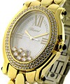 Chopard Happy Sport Oval with 2-Row Diamond Bezel 27/7079-23Y ( 277079-0002 )