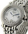 Chopard  Happy Sport Round with 2 Row Diamond Bezel 27/7079-23W