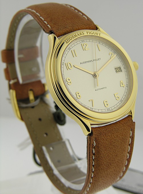 Audemars Piguet Men's Classic Round - 14510BA-OO-002XX-01 - Essential Watches