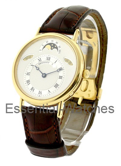 Breguet Classique Day Date Moonphase in Yellow Gold - 3330ba/1e/986 - Essential Watches